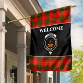 Clan Cameron Tartan Crest Black Garden Flag CV31 Clan Cameron Tartan Today
